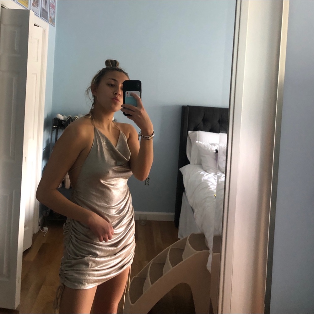 Lucy in the Sky Halter Dress